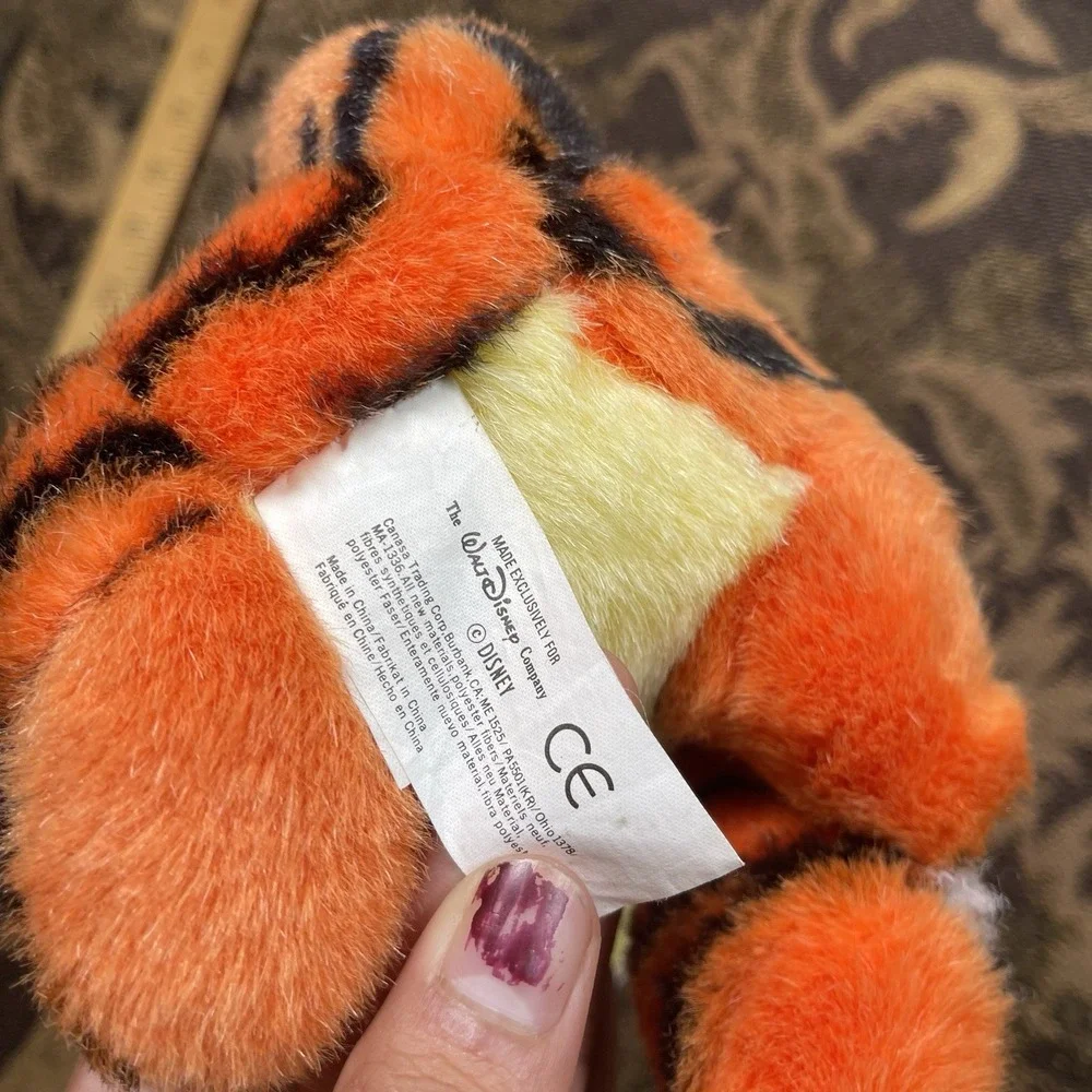 Vintage Tigger Walt Disney World Disneyland Stuffed Animal 10